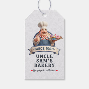 Bakery Store Pastry Chef Desserts Sweets Cake Shop Gift Tags