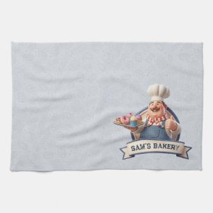 Bakery Store Pastry Chef Desserts Sweets Cake Shop Tea Towel
