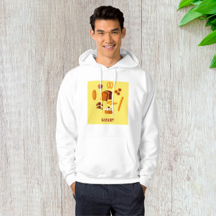 Bakery Themed Bread Pastries and Sweets  Hoodie
