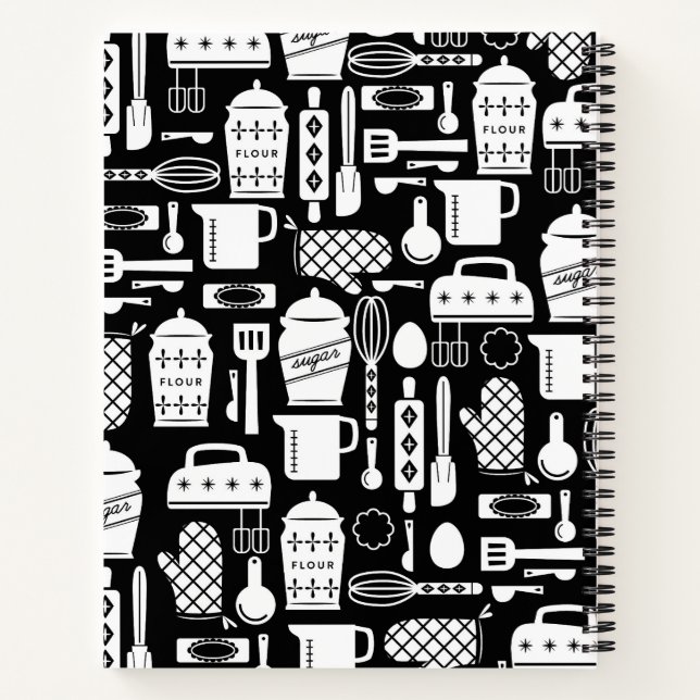 Bakery Themed Notebook (Back)