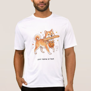 Bakery Thief Shiba Inu - Cute Dog carrying French T-Shirt