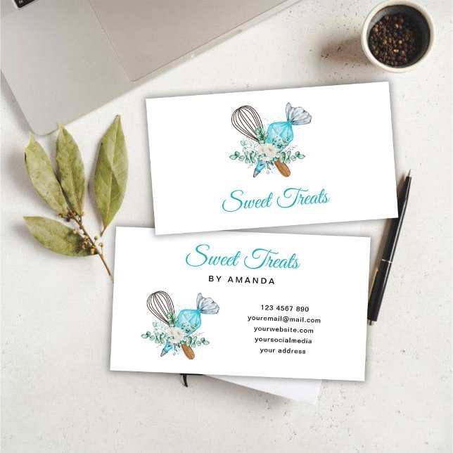 Bakery Whisk Business Card (Creator Uploaded)