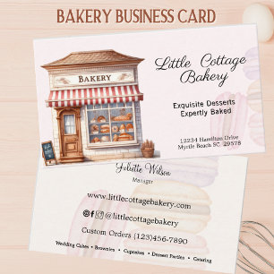 Bakery Window   Business Card