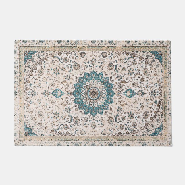 Bakhshaish Azerbaijan Northwest Persian Carpet Pri Doormat (Front)