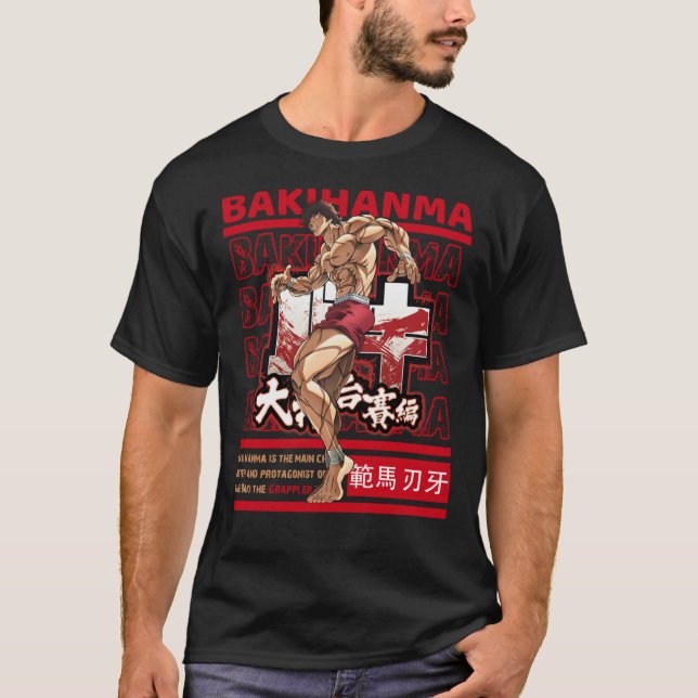 Baki Hanma the Grappler Essential T-Shirt (Front)