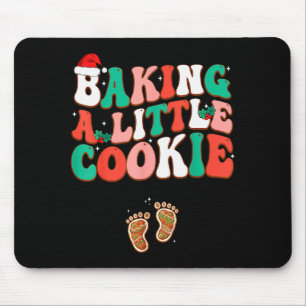 Baking A Little Cookie Cute Christmas Pregnancy An Mouse Pad