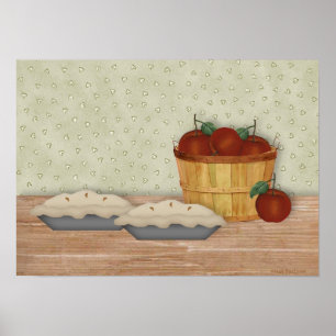 Baking Apple Pie Print