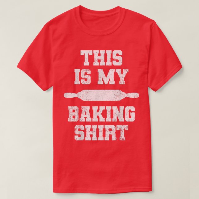 Baking Baker 290 T-Shirt (Design Front)