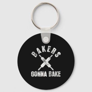 Baking Baker Bakery  Key Ring