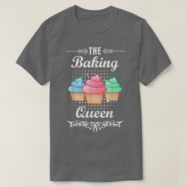 Baking Baker Cooking Cake Cupcake  284 T-Shirt (Design Front)