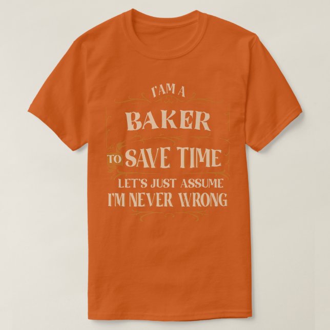 Baking Baker Cooking Cake Cupcake  T-Shirt (Design Front)
