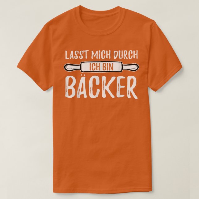 Baking baker hobby baker mother gift T-Shi T-Shirt (Design Front)