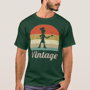 Baking Bread Master Baker Bakery Vintage Retro T-Shirt