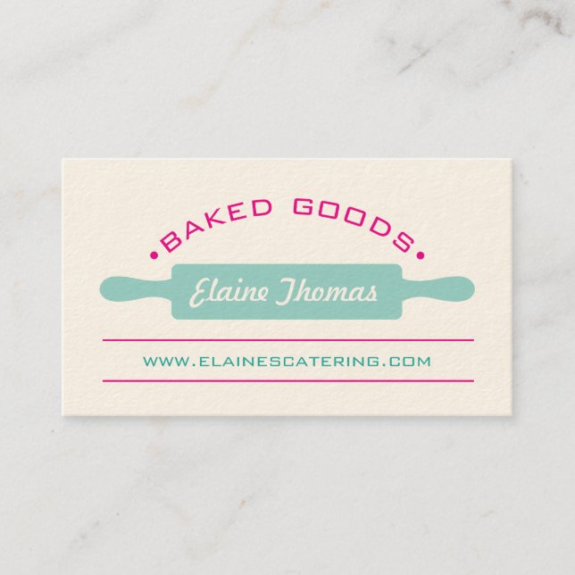 Baking Business Card (Front)