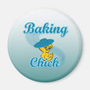 Baking Chick #3 Magnet