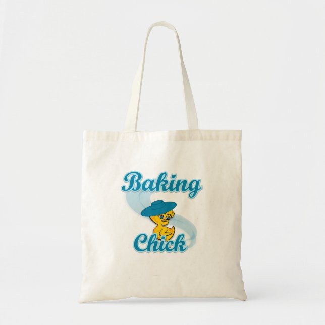 Baking Chick #3 Tote Bag (Front)