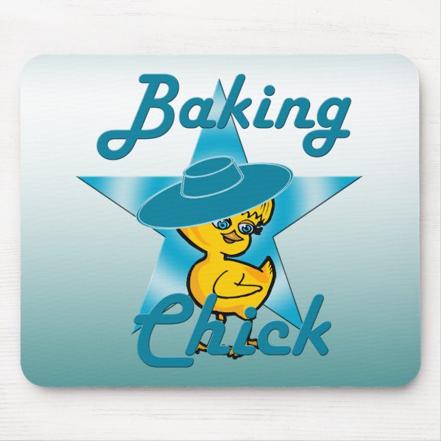 Baking Chick #7 Mouse Pad (Front)