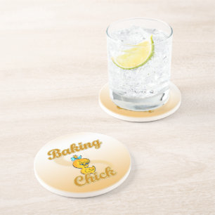 Baking Chick Coaster