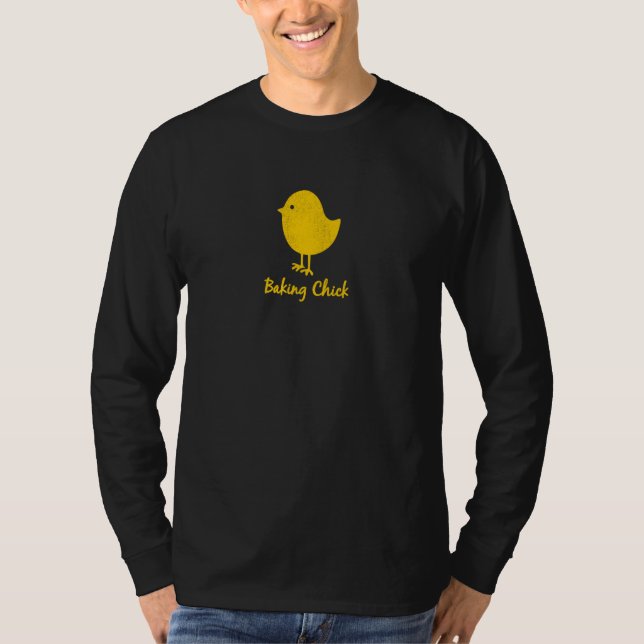 Baking Chick  Graphic T-Shirt (Front)