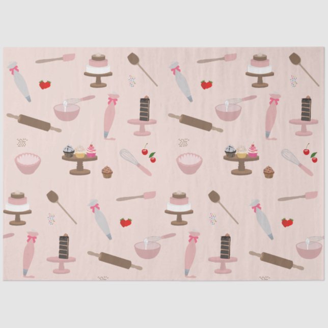 Baking & Cooking Utensils Bakery Cooking  Tissue Paper (Front)