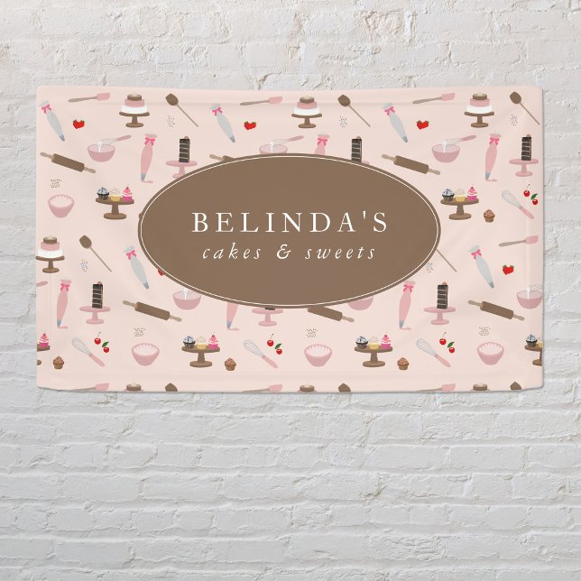 Baking & Cooking Utensils Bakery Shop Sign (Baking & Cooking Utensils Bakery Shop Sign)