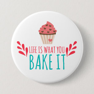 Baking Cupcakes Button