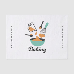 Baking Design For Bakers Tissue Paper
