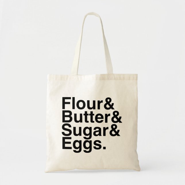 Baking Helvetica tote (Front)