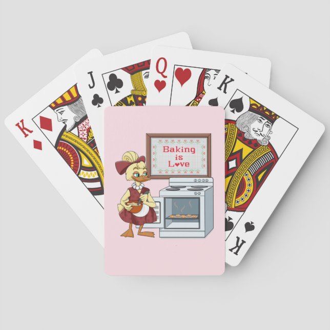 Baking is Love Playing Cards (Back)