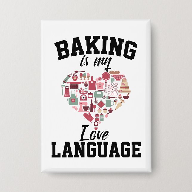 Baking Is My Love Language - Funny Baker (Front)
