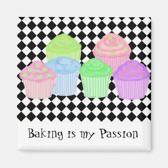 Baking is my Passion Magnet (Front)