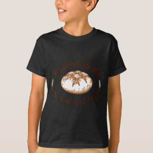 Baking Is My Sritual Gift Funny Bake Lover Pastry  T-Shirt