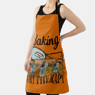 Baking is My Therapy Apron