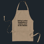 Baking Is When Standard Apron<br><div class="desc">This apron says it all for you.</div>