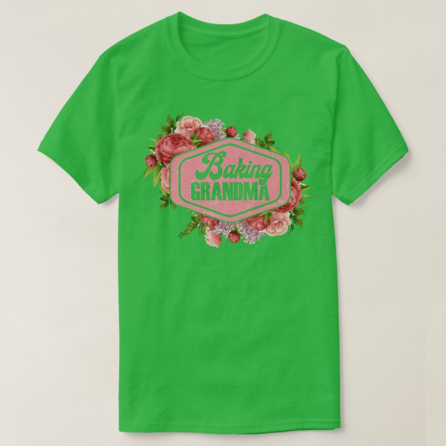 Baking Lover Funny Grandmother Baker Grandma  531 T-Shirt (Design Front)