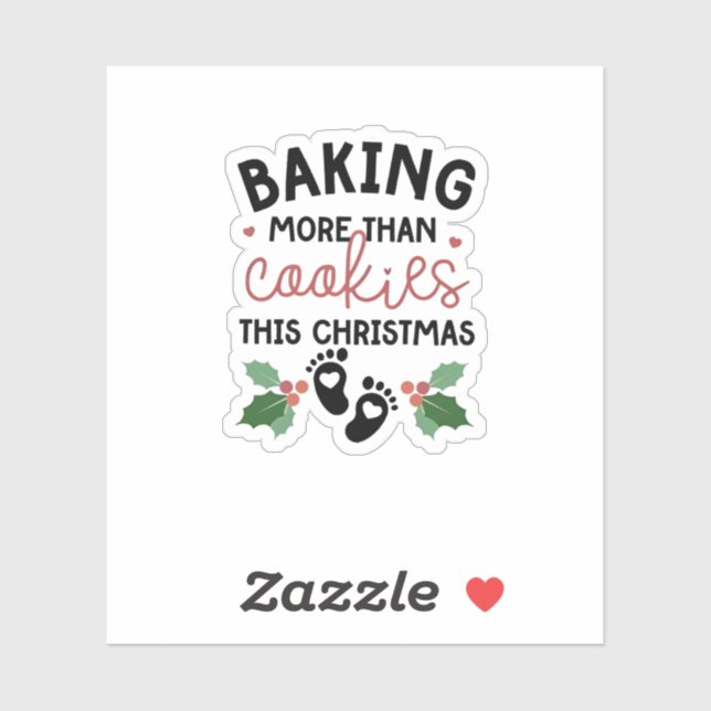 Baking More Than Cookies This Christmas Pregnancy (Sheet)