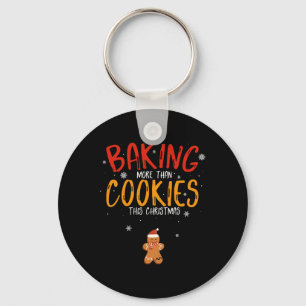 Baking More Than Cookies This Christmas Xmas Baker Key Ring