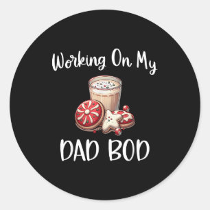 Baking More Than Cookies This Xmas Working On My D Classic Round Sticker