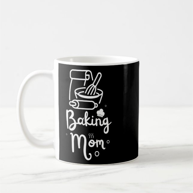 Baking Mum Baker Bake Bakery Hobby Mother's Day 20 Coffee Mug (Left)