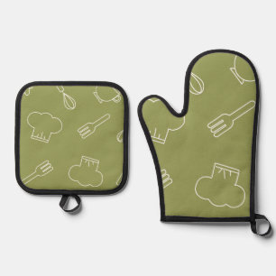 Baking Oven Mitt & Pot Holder Set