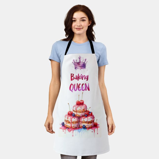 Baking Queen Apron (Worn)
