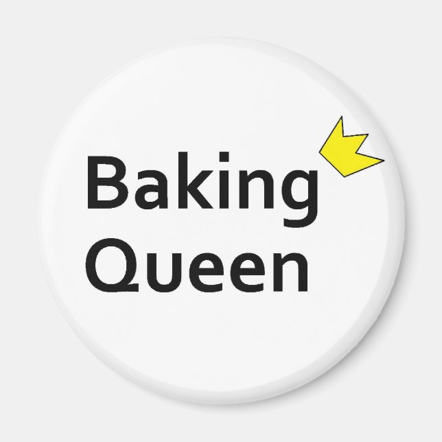 Baking Queen Magnet (Front)
