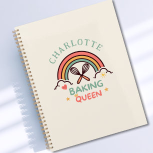 Baking Queen or King- Rainbow- Custom Planner