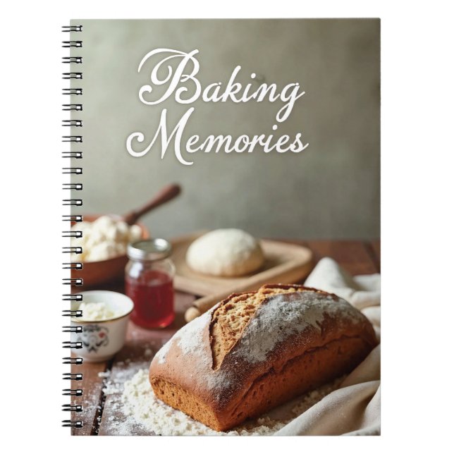 Baking Recipes Notebook (Front)