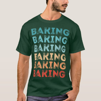Baking Retro Fathers Day Vintage T-Shirt