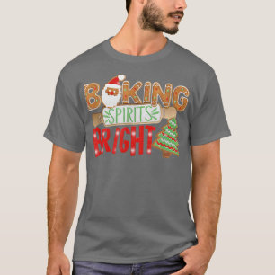 Baking Spirit Bright Doughnut Christmas Tree Xmas T-Shirt