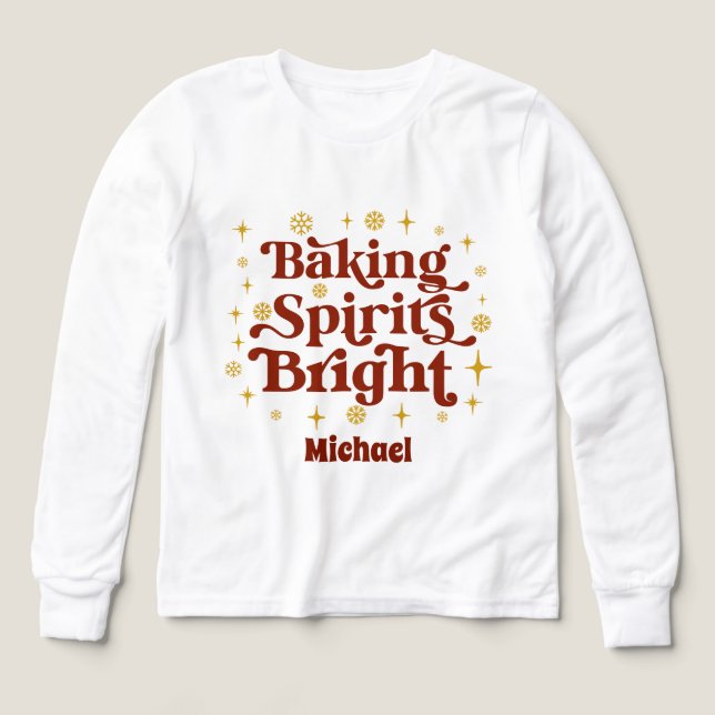 Baking Spirits Bright add name (Design Front)