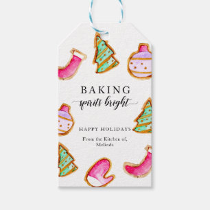 Baking Spirits Bright Baking Party Simple Gift Tags