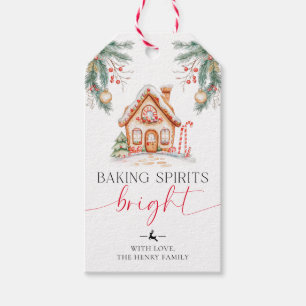 Baking Spirits Bright Christmas Gift Tags