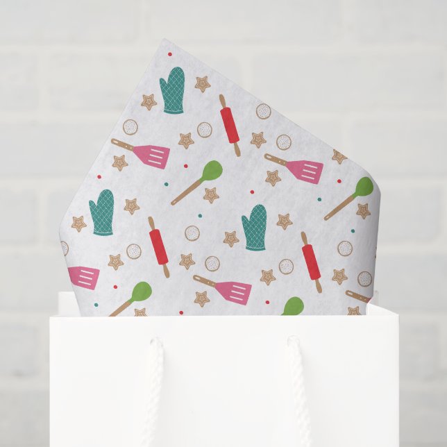 Baking Spirits Bright Christmas Tissue Paper (Gift Bag)